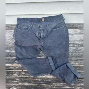 J Crew 770 Gray Corduroy